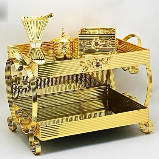 ROKOBOT GOLDEN COFFEE TABLE SET