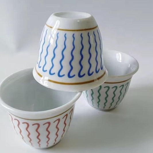 Traditional Ethiopian Coffee Cups 12pcs