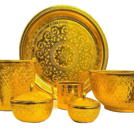 Gold Coffee preparation assortment 6 set