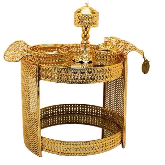 ROKOBOT Golden Coffee Set