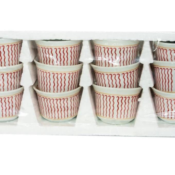 Traditional Ethiopian Coffee Cups 12pcs