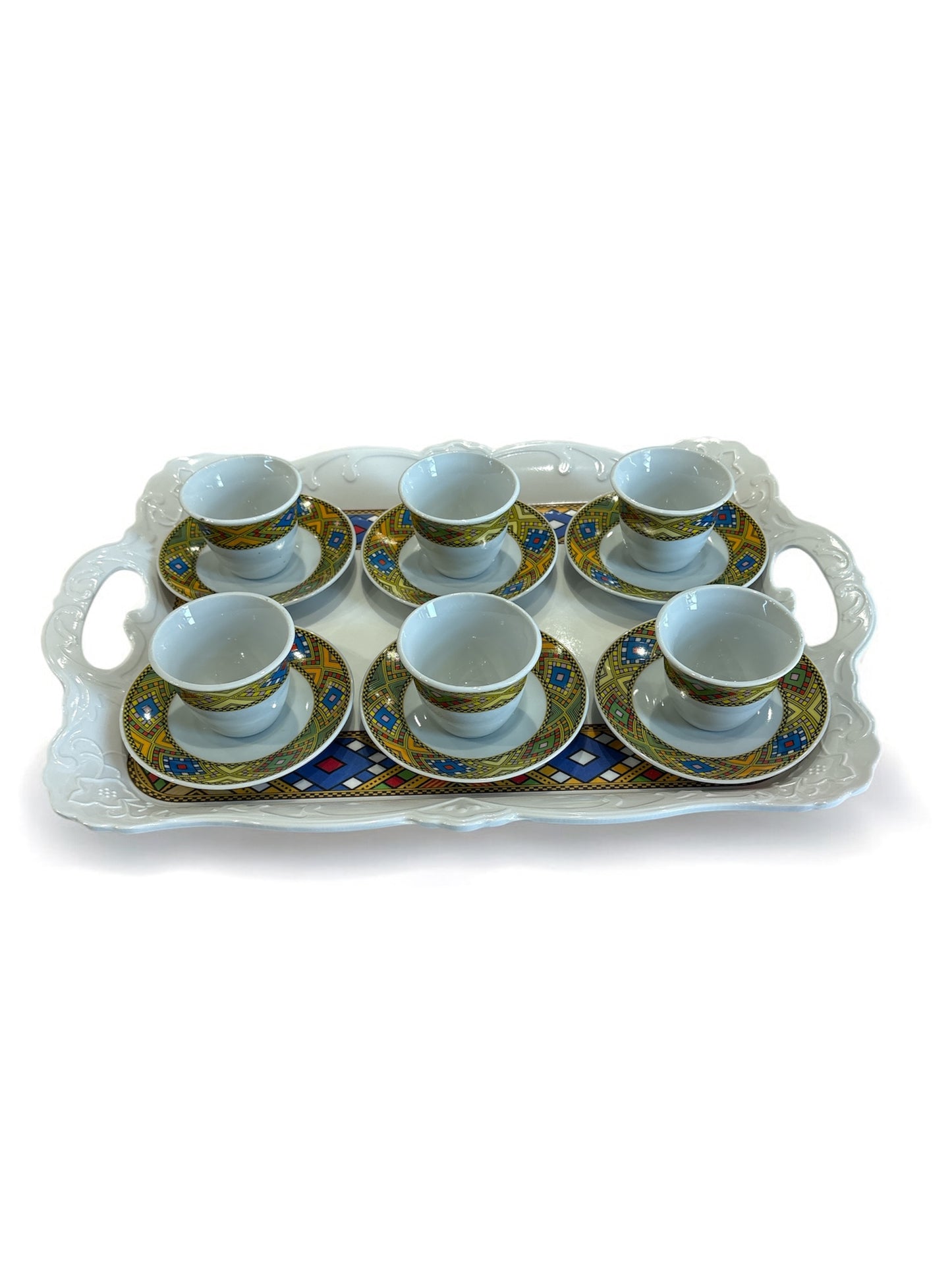 Tilet 6pcs Coffee Cup and Saucer
