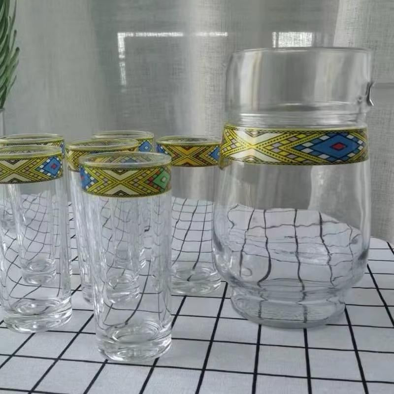 Tilet Jug with Glasses