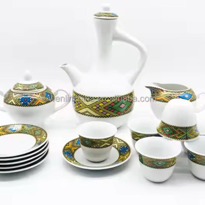 Traditional Coffee Ediyat  Set 17pieces