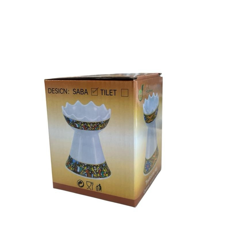 Saba Ceramic Etan Machesha incense burner